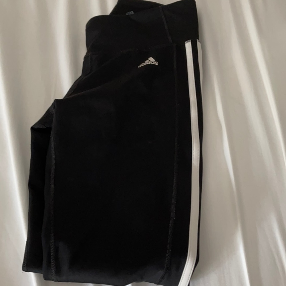 Black full length adidas leggings